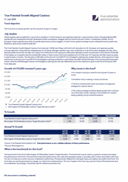 True Potential Growth-Aligned Cautious Factsheet