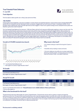 True Potential Pictet Defensive Factsheet