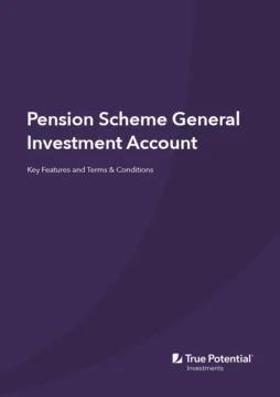 Pension Scheme General Investment Account Key Features and Terms & Conditions